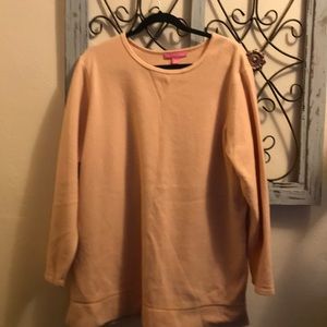 Cotton polyester blend sweatshirt